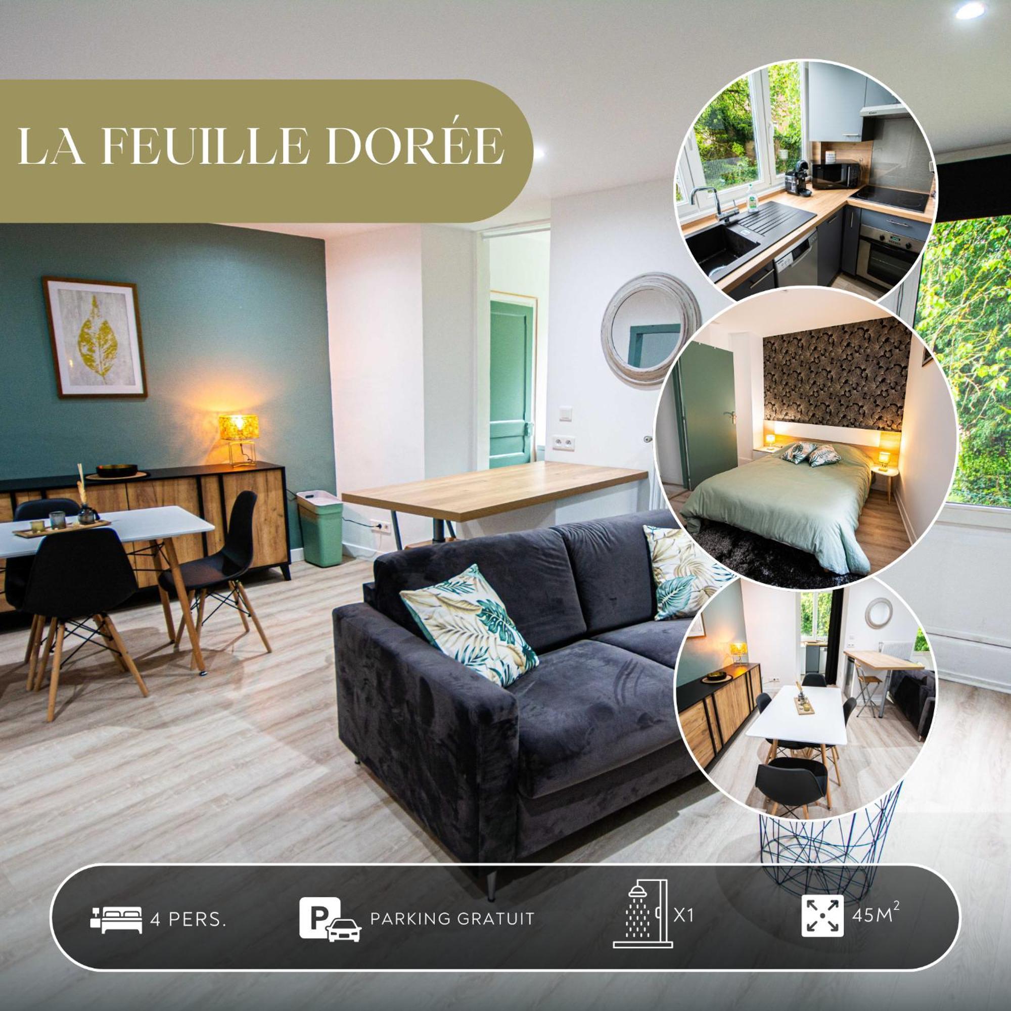 Apartment La Feuille Doree, Au Calme, Parking Gratuit *